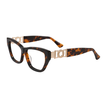 Adelia Eyeglasses in Warm Tortoise