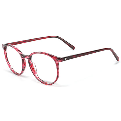 Pansy Eyeglasses in Red Tortoise