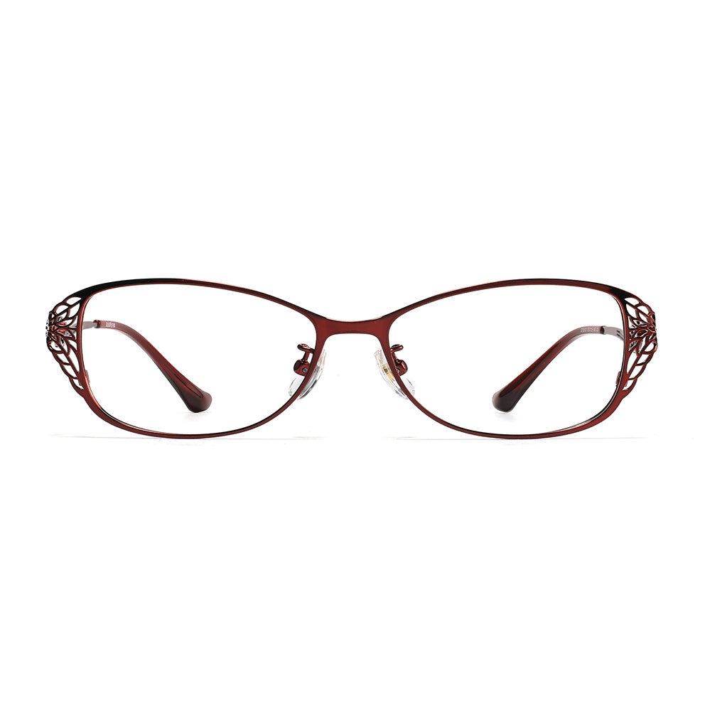 Leaf Eyeglasses in Red