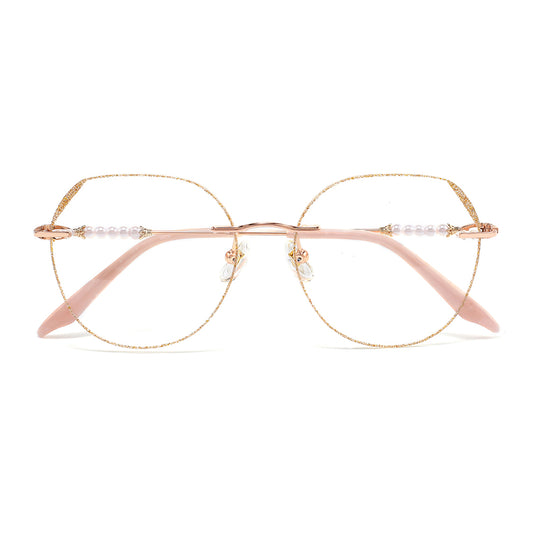 Fauna Eyeglasses in Rose Gold & Gold