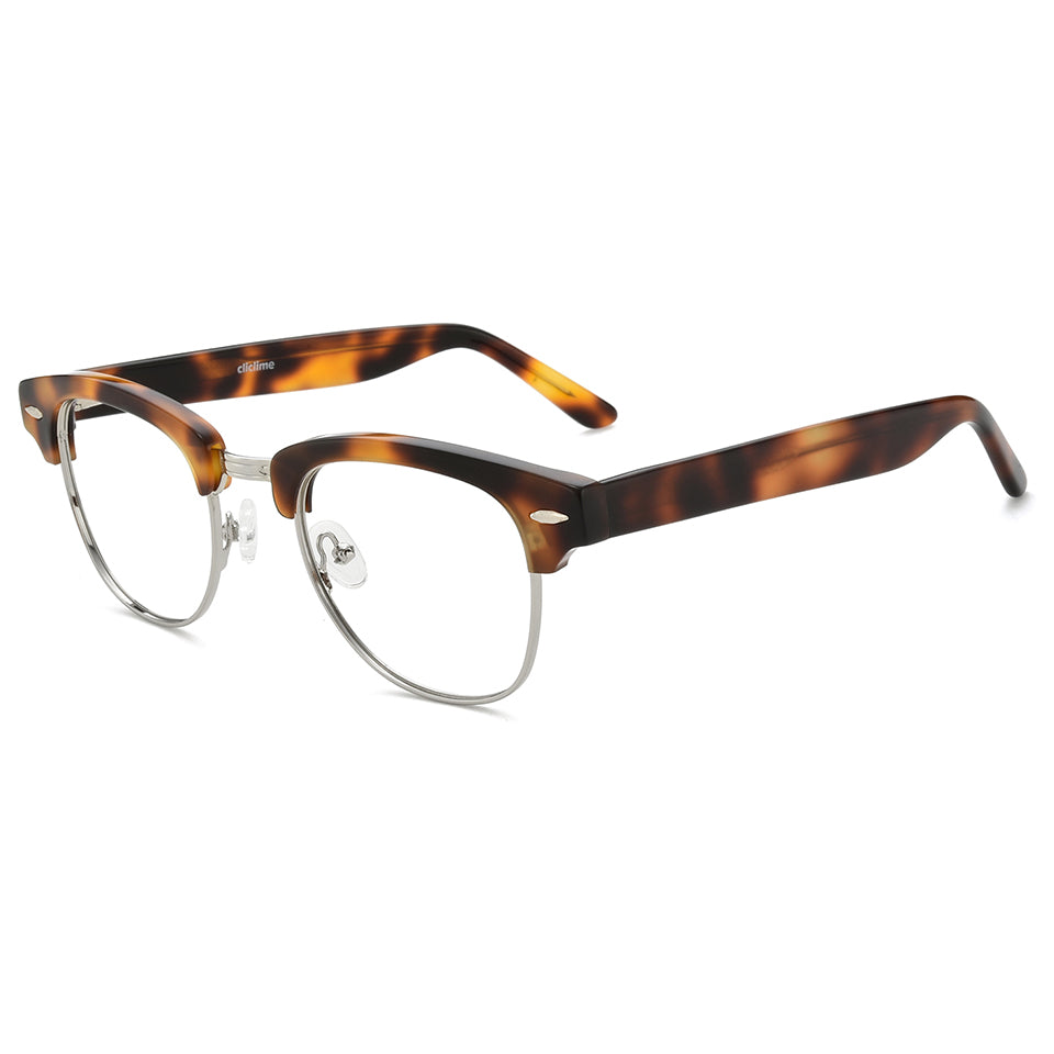 Leslie Eyeglasses in Warm Tortoise