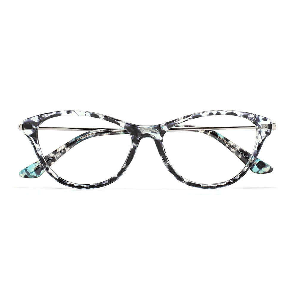 Yilia Eyeglasses in Black Tortoise