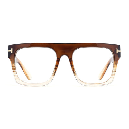 Fang Eyeglasses in Brown & Champagne