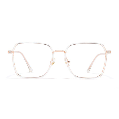 Diana Eyeglasses in Clear & Rose Gold