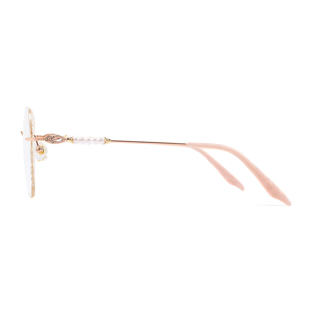 Fauna Eyeglasses in Rose Gold & Gold