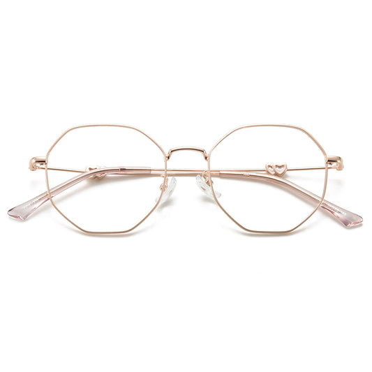 Megan Eyeglasses in Rose Gold