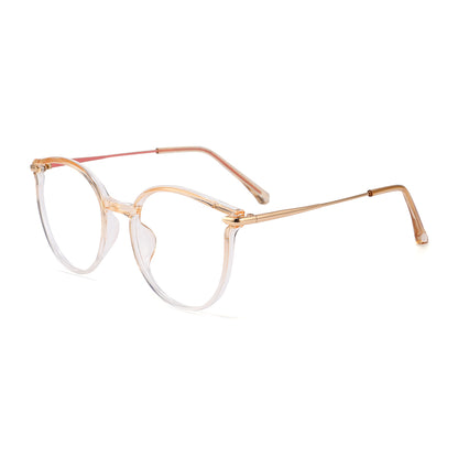 Sage Eyeglasses in Brown & Clear