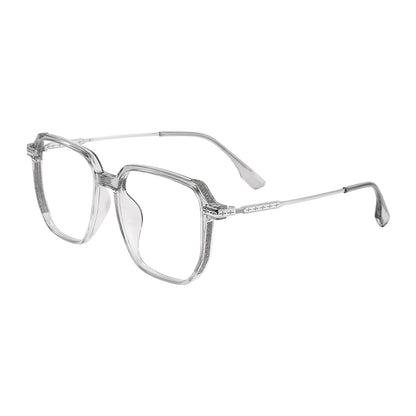 Romola Eyeglasses in Grey & Silver