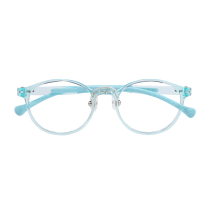 Dayan Eyeglasses in Clear Blue