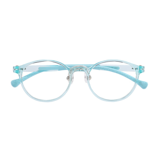 Dayan Eyeglasses in Clear Blue