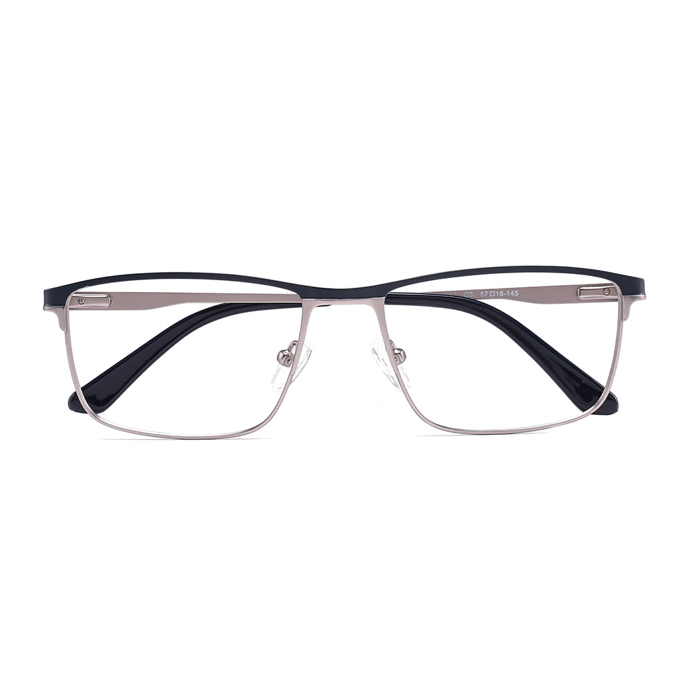 Steve Eyeglasses in Black & Gun