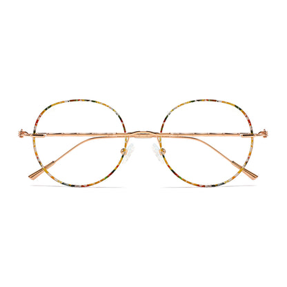 Gillian Eyeglasses in Yellow Floral