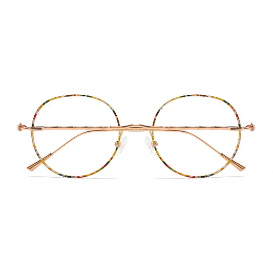 Gillian Eyeglasses in Yellow Floral