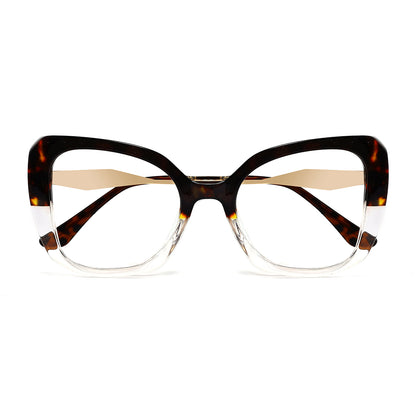 Cryder Eyeglasses in Warm Tortoise & Clear