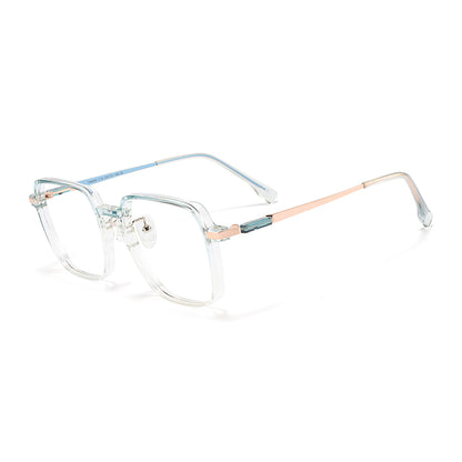 Sandy Eyeglasses in Celadon & Clear