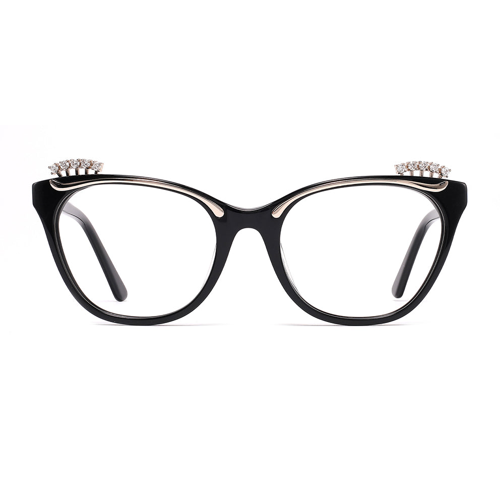 Joleen Eyeglasses in Black