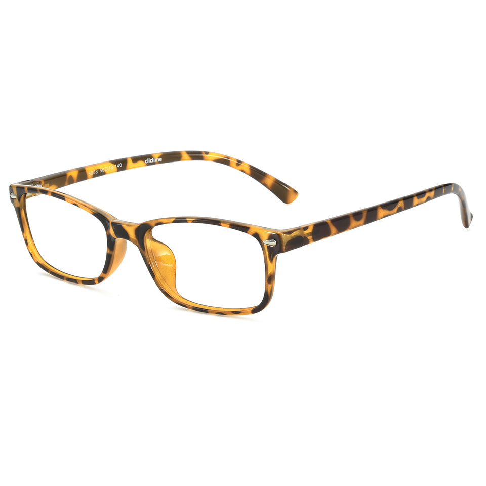 Edith Eyeglasses in Yellow Tortoise