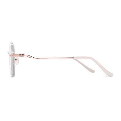 Twinkle Eyeglasses in Rose Gold & Silver