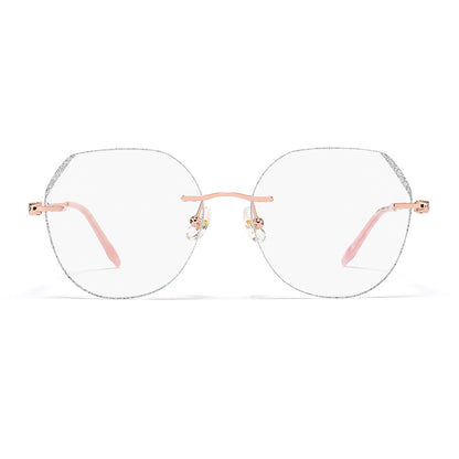 Fauna Eyeglasses in Rose Gold & Silver