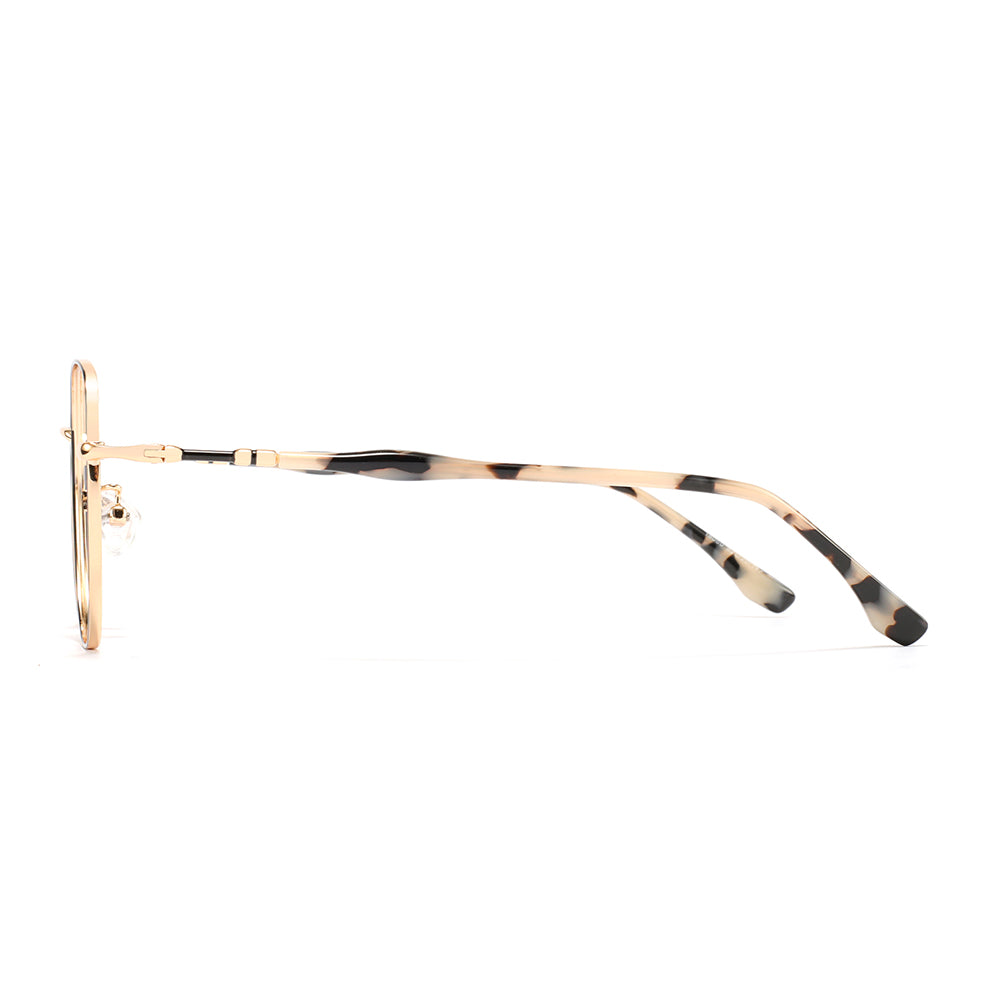 Elly Eyeglasses in Black & Gold