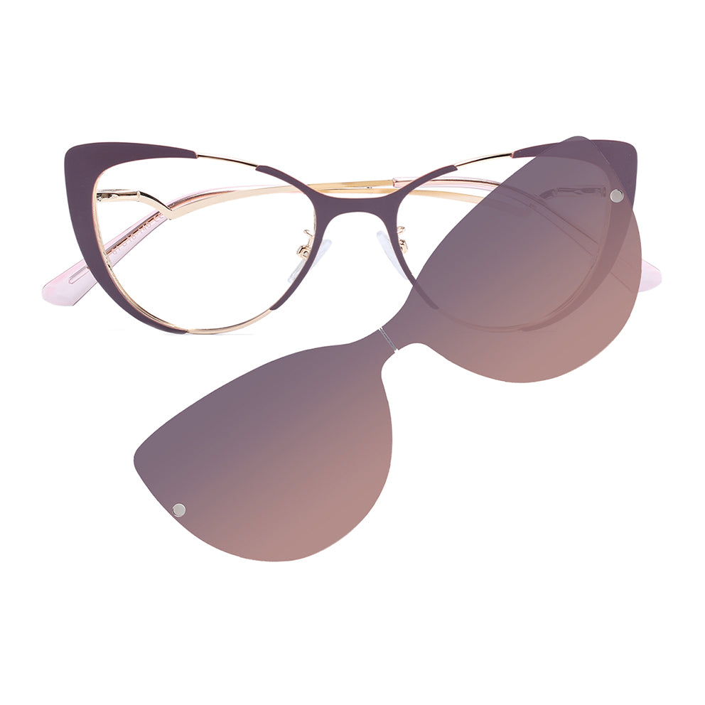 Rieko Eyeglasses in Purple