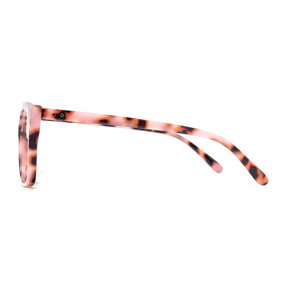 Fara Eyeglasses in Pink Tortoise