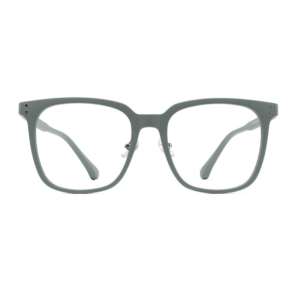 Fidelia Eyeglasses in Matte Green