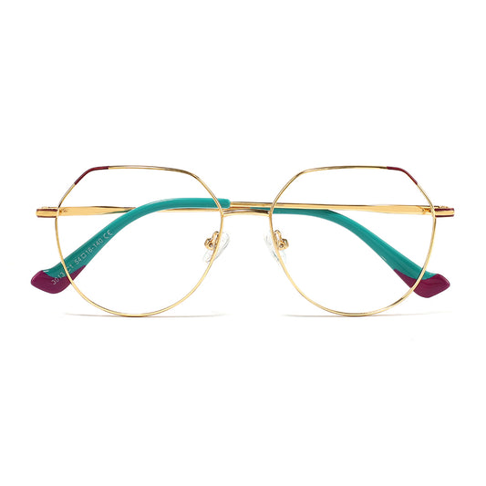 Petra Eyeglasses in Gold