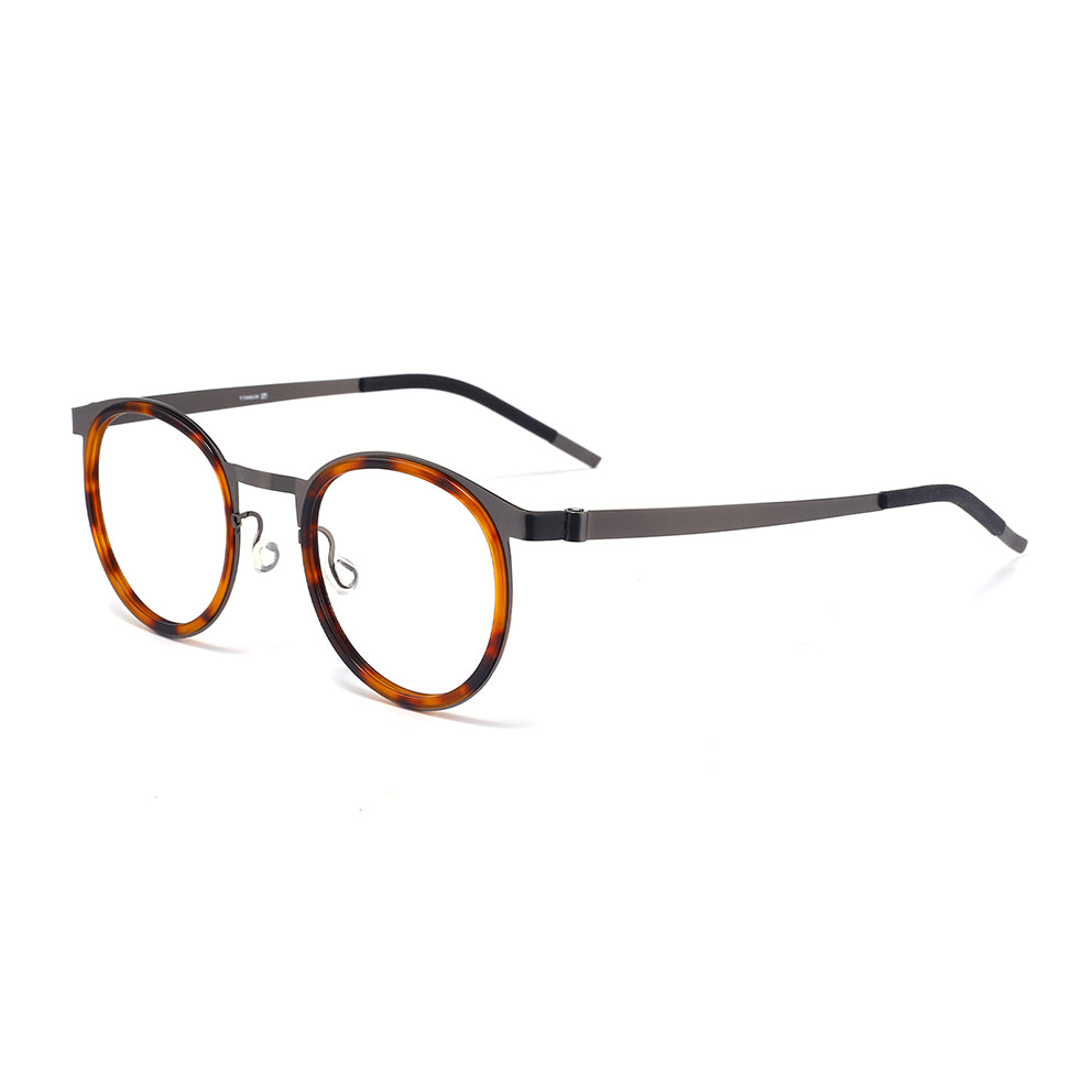 Quinn Eyeglasses in Warm Tortoise