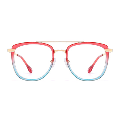 Simi Eyeglasses in Red & Blue