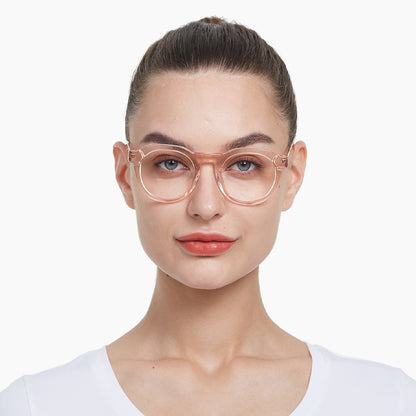 Fannie Eyeglasses in Pink