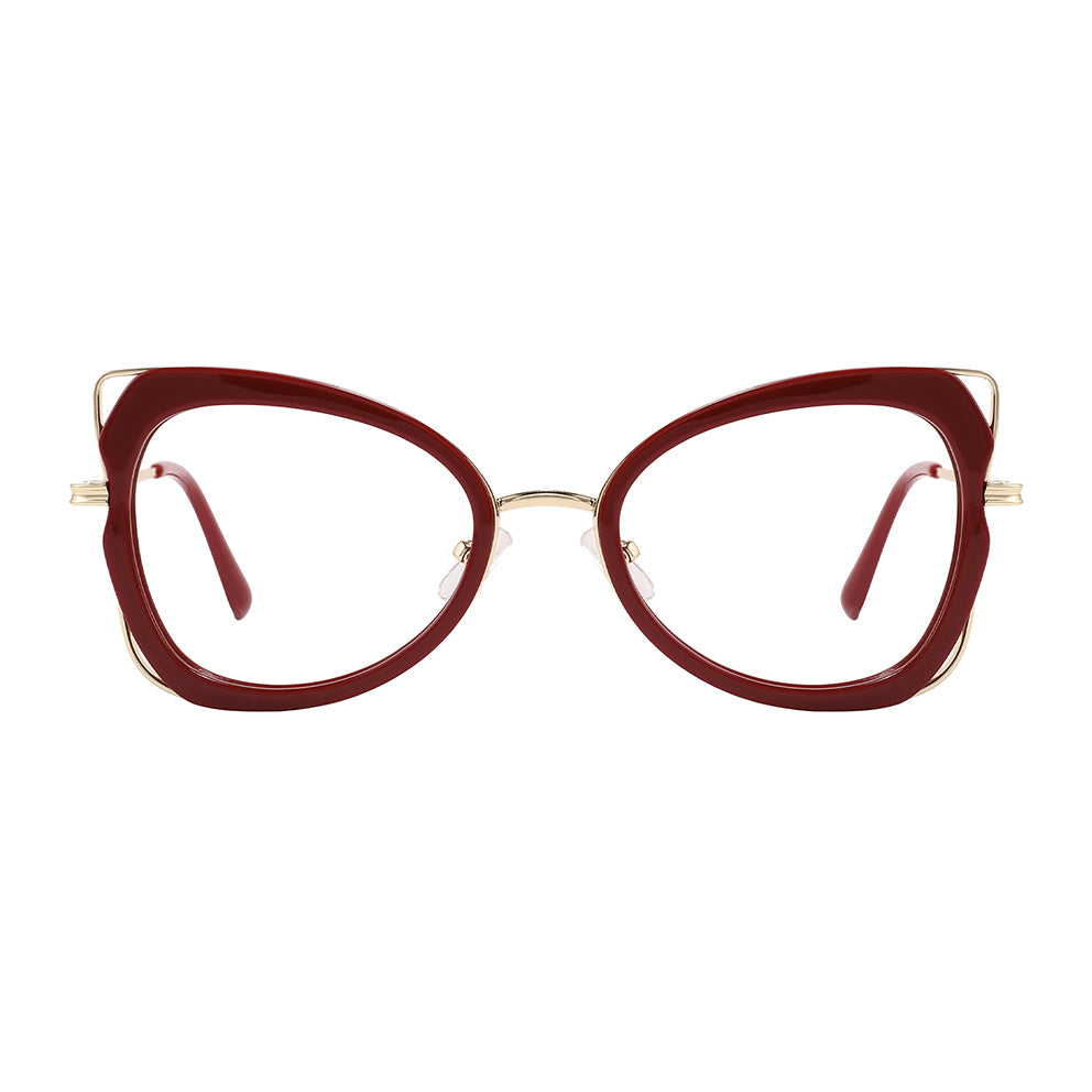 Robecca Eyeglasses in Burgundy