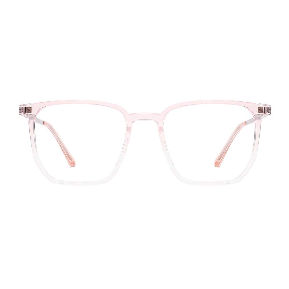 Jocelin Eyeglasses in Pink & Clear