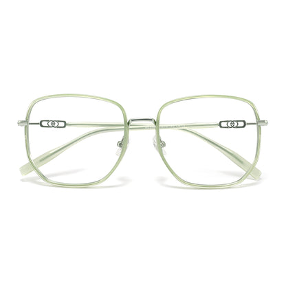 Charlie Eyeglasses in Clear Green