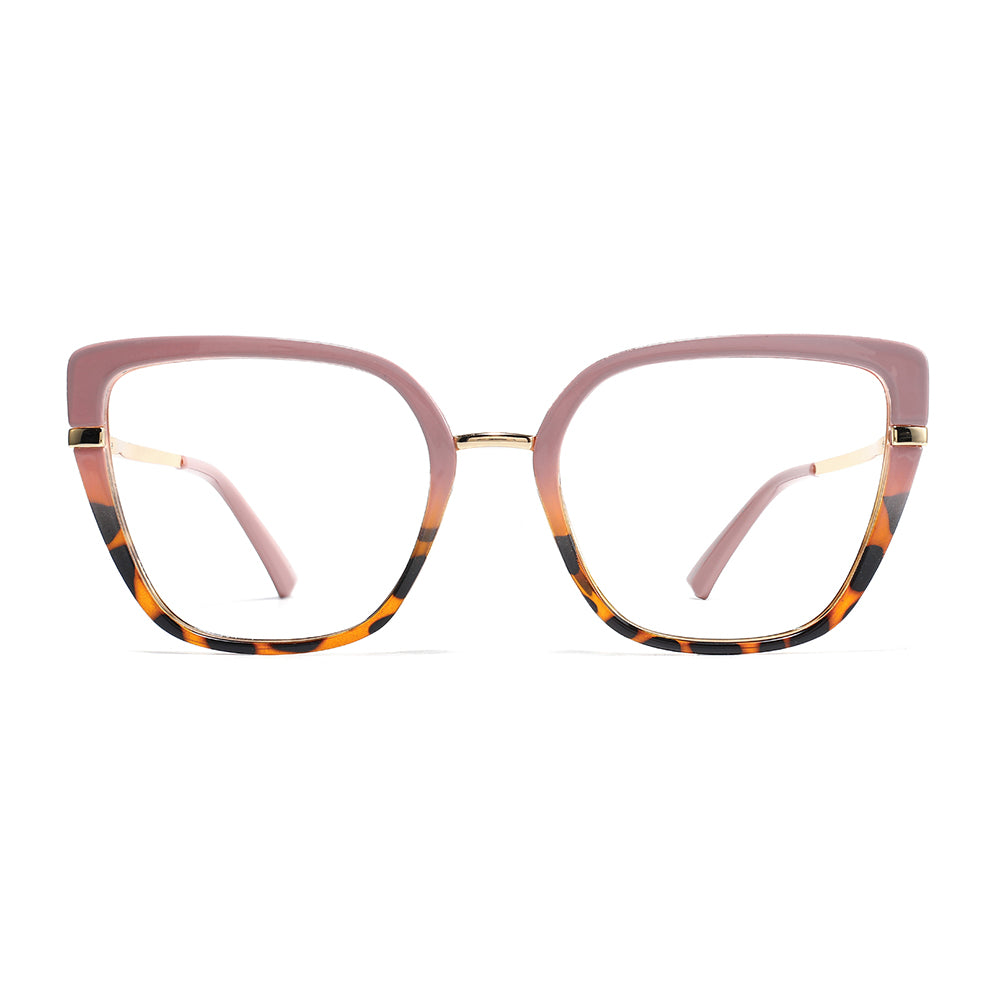 Samimi Eyeglasses in Carmine & Warm Tortoise