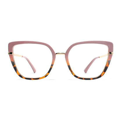 Samimi Eyeglasses in Carmine & Warm Tortoise