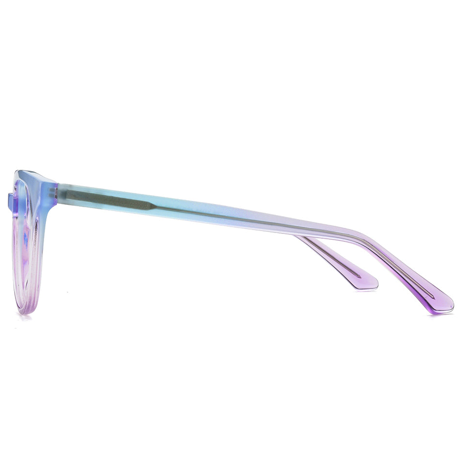 Ida Eyeglasses in Blue & Purple