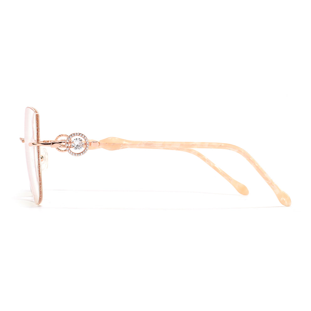 Eliza Eyeglasses in Rose Gold