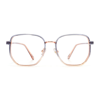 Liisi Eyeglasses in Blue & Champagne