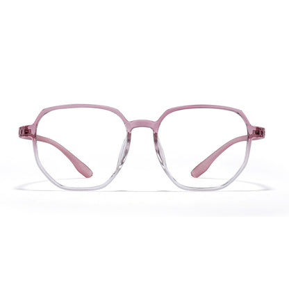 Hass Eyeglasses in Pink & Clear