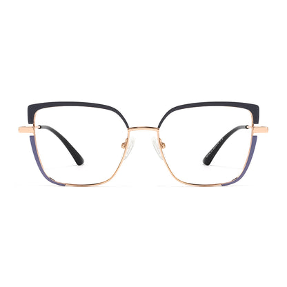 Dodie Eyeglasses in Grey & Purple