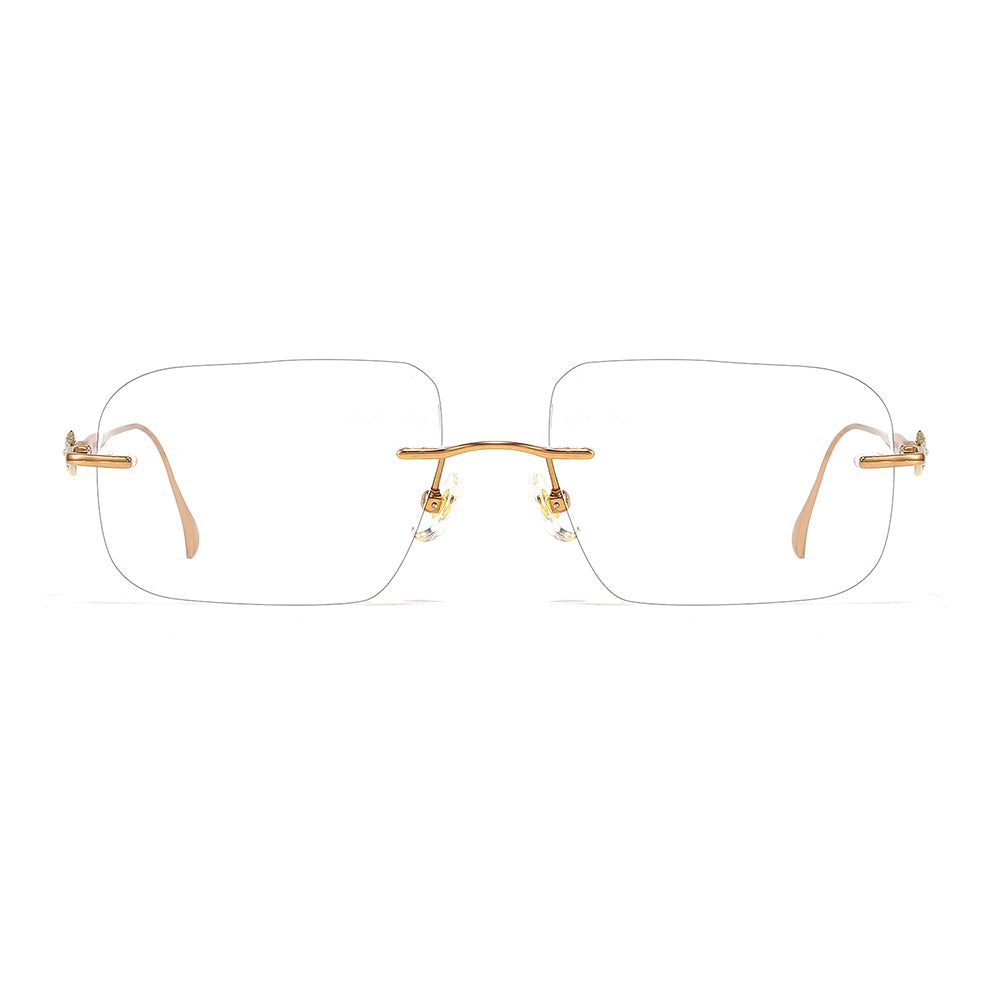 William Eyeglasses in Gold