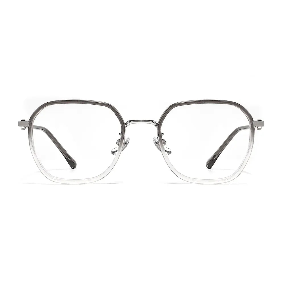 Amore Eyeglasses in Grey & Cream