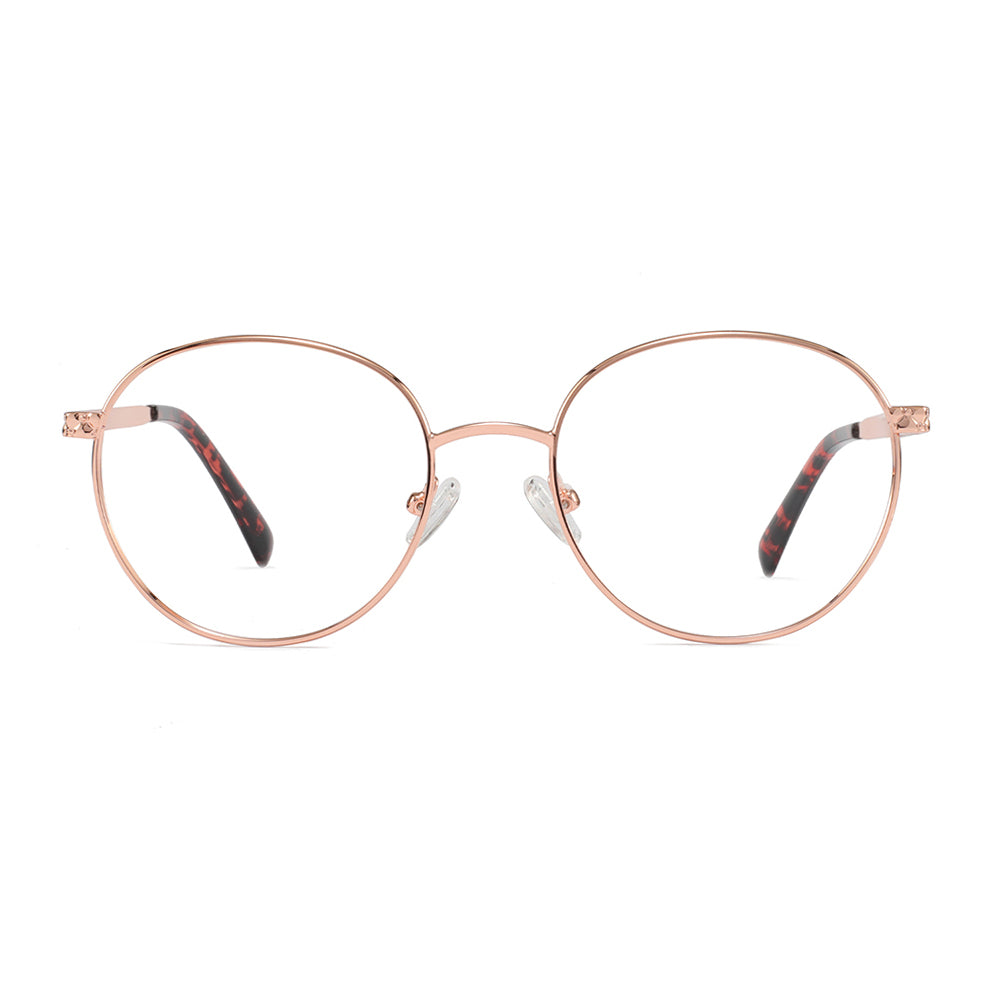 Suzy Eyeglasses in Rose Gold