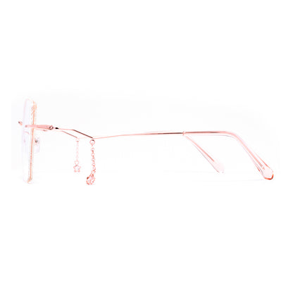 Hesper Eyeglasses in Rose Gold