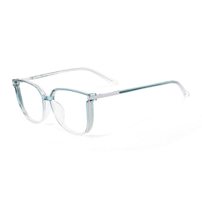 Sissie Eyeglasses in Celadon & Clear