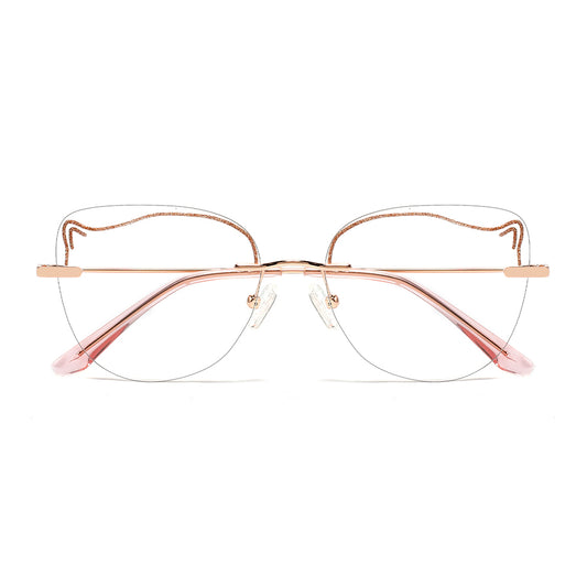 Bliss Eyeglasses in Rose Gold