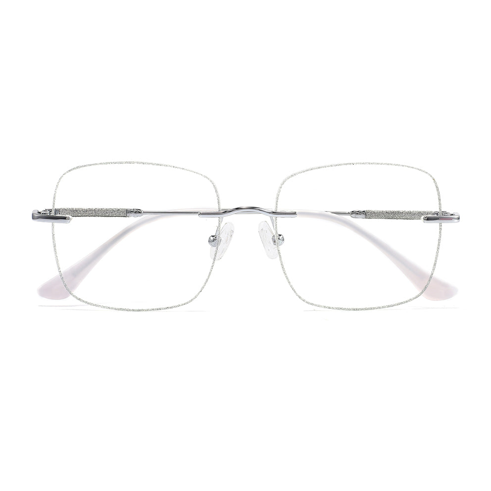 Sparkle Eyeglasses in Silver