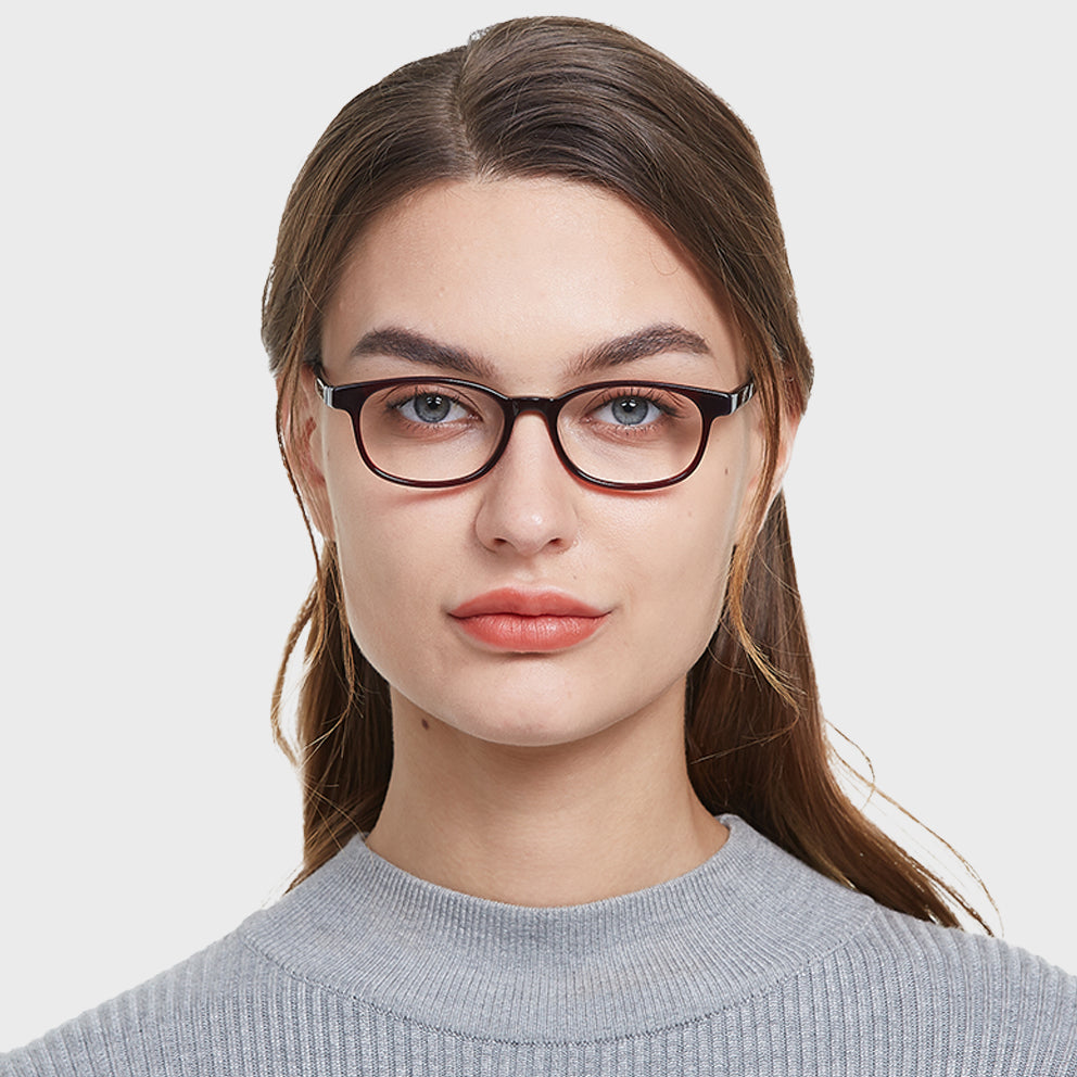 Helen Eyeglasses in Brown