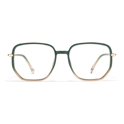 Gerda Eyeglasses in Seaweed & Champagne